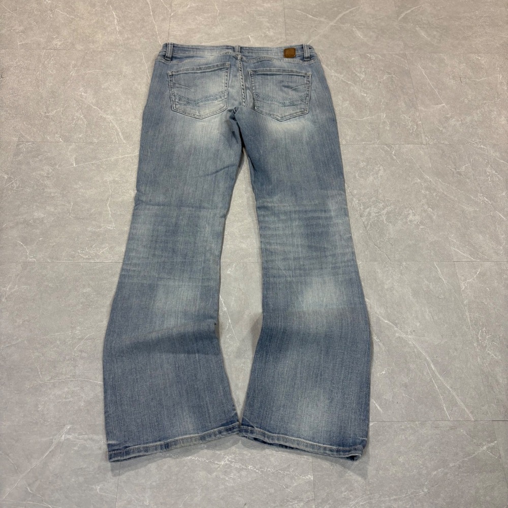 BKE Stella Bootcut Jeans Womens 29R Light Wash Low Rise Denim 4369